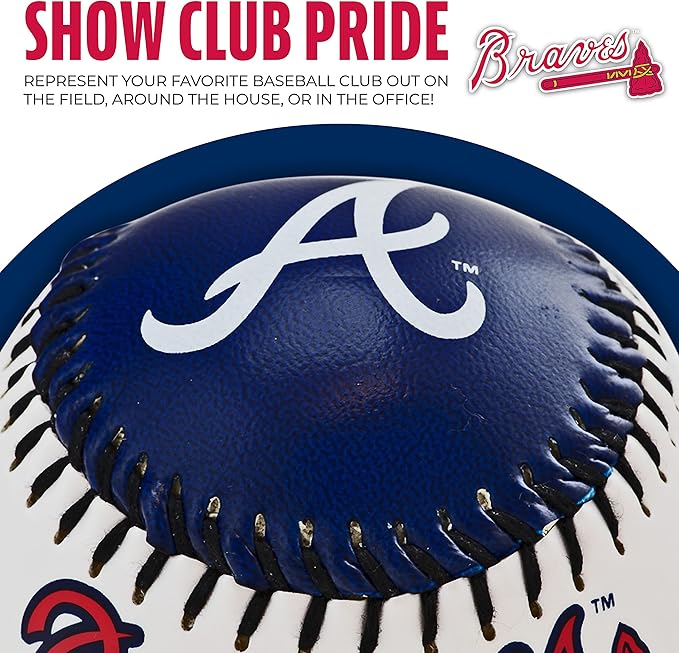 Franklin Sports MLB Team Soft Baseballs - Team Logo - Fan Shop Toy Baseball for Kids - Decoration for Desks and Office