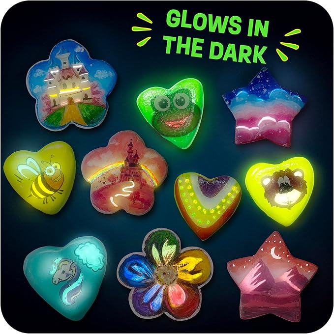 Heart, Flower & Star Shaped Rocks - Image 3