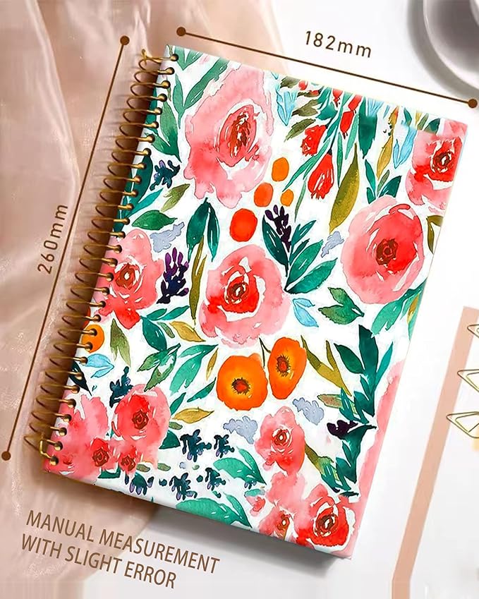 iampanda Spiral Journal Notebook, Cute Strong Twin-Wire Binding - Image 2