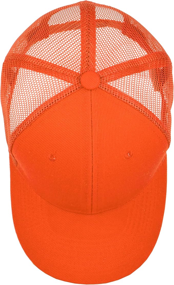 Gelante Mesh Trucker Hat Baseball Cap Structured Front Panel Wholesale LOT 12 Pack