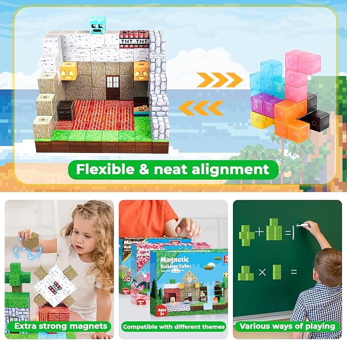 150PCS Magnetic Blocks - Image 5