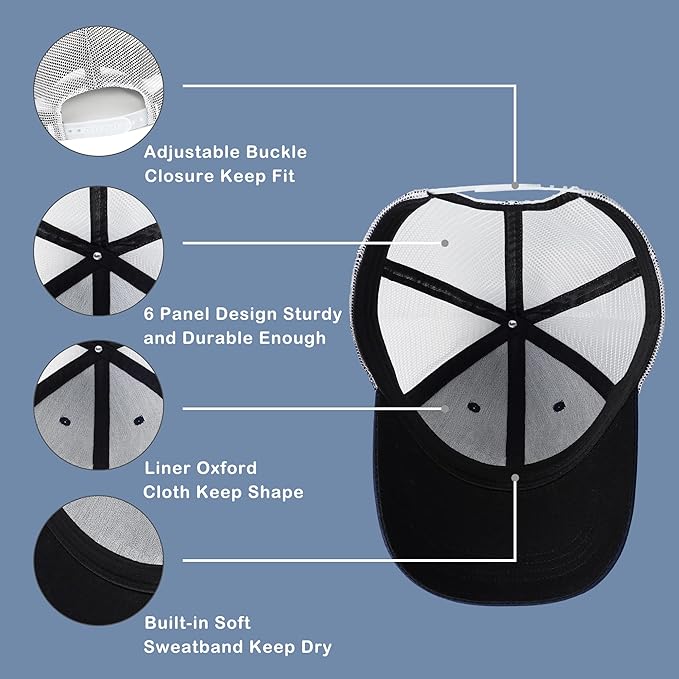 Outdoor Hat Captain Hats Hunting Hat Biggfoot Hat Mountain Baseball Cap Sailing Trucker Hat for Men Women