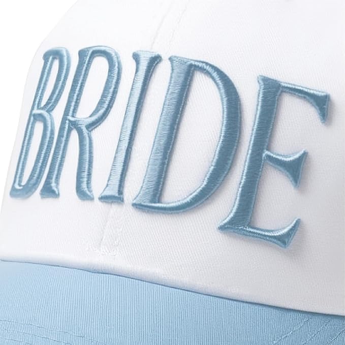LADY&HOME Bride Baseball Hat,Bach Party Decorations,Bridal Shower Accessory,Bride to Be Gift,Bridesmaid Favor