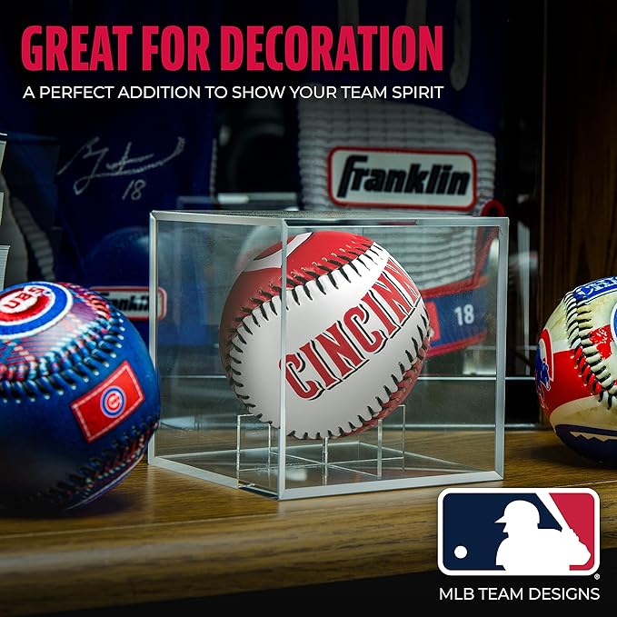 Franklin Sports MLB Team Soft Baseballs - Team Logo - Fan Shop Toy Baseball for Kids - Decoration for Desks and Office
