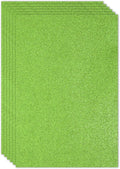 PATIKIL 2mm Thick Non Adhesive Glitter Foam Sheet 16x24inch Light Green by PATIKIL