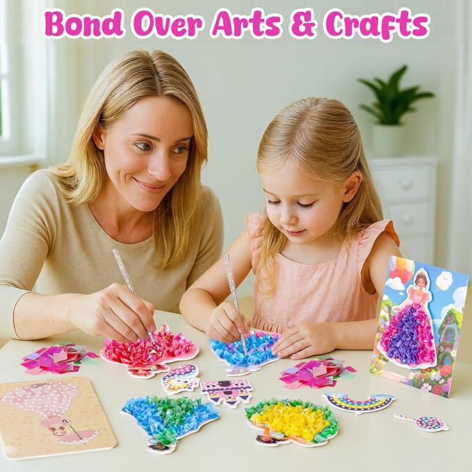3 otters Poke in Art, Magical Princesses Party Favors Pretty Princess Game - Image 2