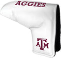 Team Golf NCAA Tour Blade Putter Cover (White), Fits Most Blade Putters, Scotty Cameron, Taylormade, Odyssey, Titleist, Ping, Callaway