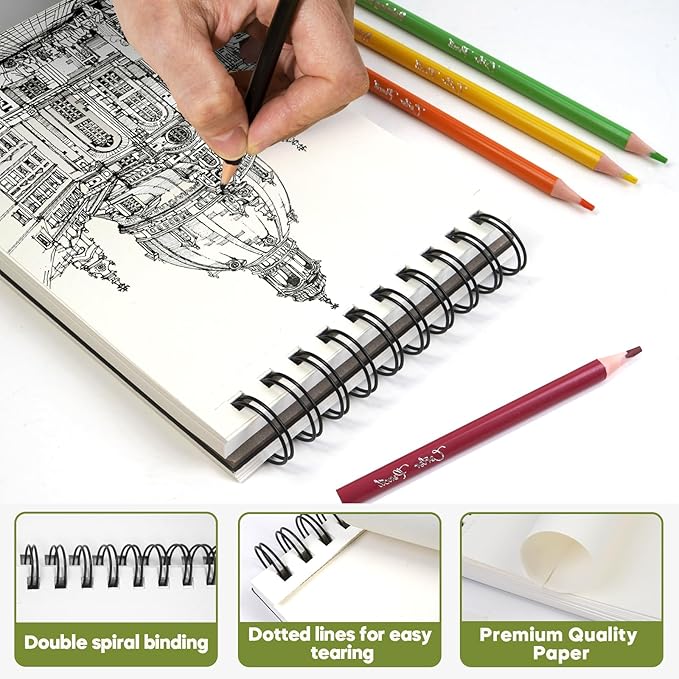 CONDA 5.5 x 8.5 Sketchbook Book - Image 4