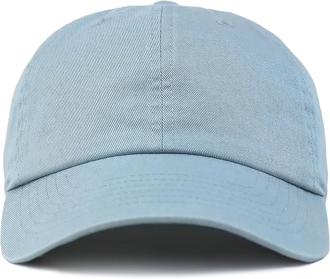 Cotton Baseball Cap Dad Hat – Washed Low Profile Adjustable Hat for Men Women Casual Outdoor Running Golf