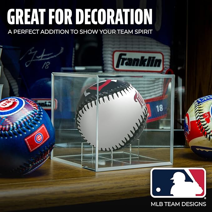 Franklin Sports MLB Team Soft Baseballs - Team Logo - Fan Shop Toy Baseball for Kids - Decoration for Desks and Office