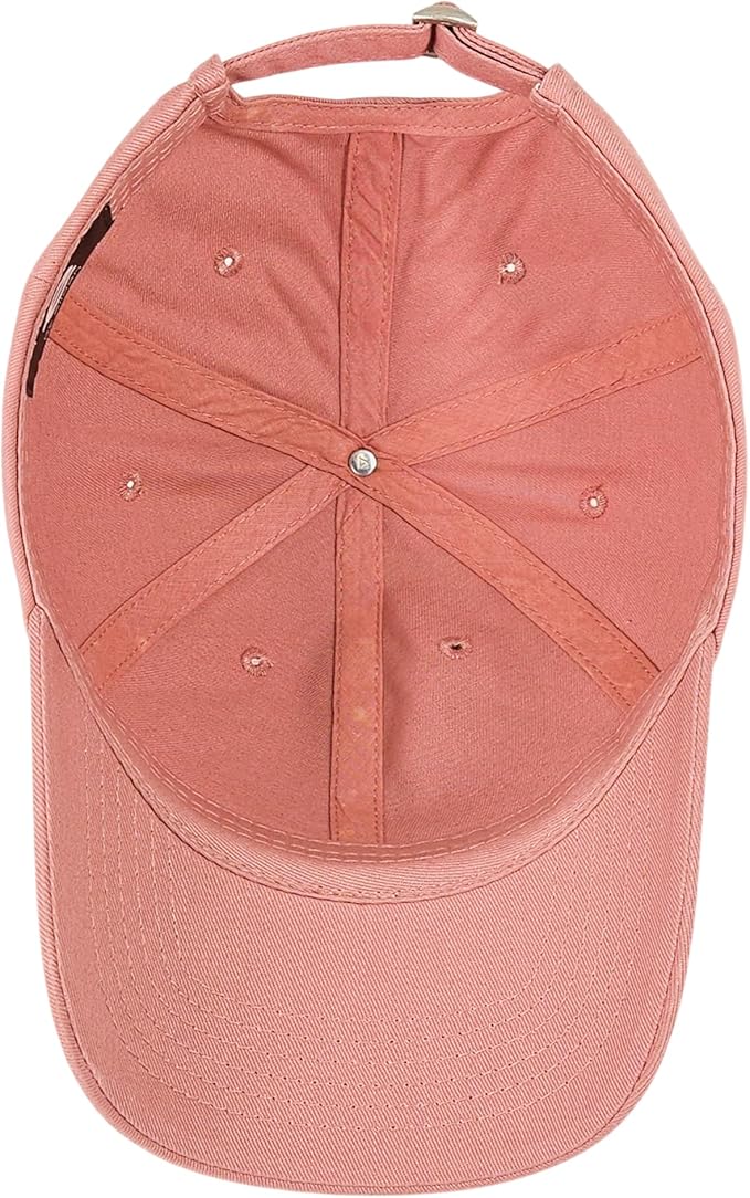 Classic Dad Hat Cotton, Low-Profile Plain Baseball Cap, Adjustable, Breathable and Packable