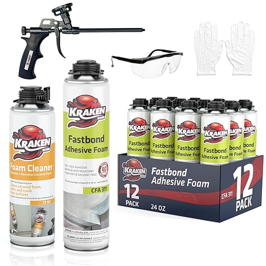 Kraken Bond Fastbond Spray Foam Adhesive by KRAKENBOND