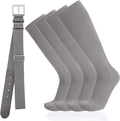 Baseball Socks and Belt Combo for Youth Adult - Softball Sock and Belt for Boys and Girls (2 Pairs of Socks & 1 Belt)