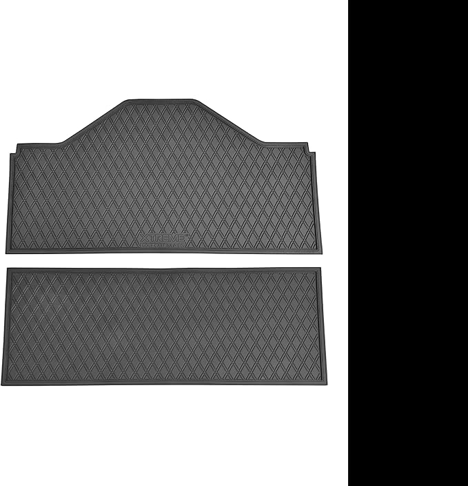 Xtreme MATS Evolution D5 Golf Cart Floor Mat Set - Rubber Double Diamond Design - Fits DMAX, D5, 2+2, 4F, 6F, Including Evolution Maverick and Ranger Trims