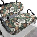 Yewatlles Tropical Coconut Golf Cart Seat Cover, Golf Cart Seat Towel Blanket Suitable for All 2-Seater Carts, Golf Cart Seat Towel Golf Cart Seat The Seat Clean