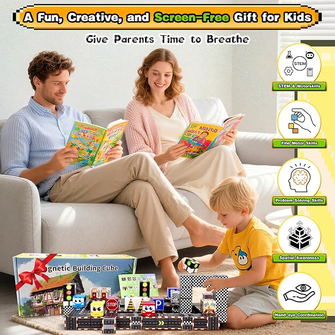 100PCS Magnetic Building Blocks - Image 2