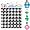 CHGCRAFT Daily Simple Plaid Style Polymer Clay Texture Sheets Geometric Pattern by chgcraft