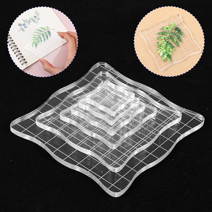 7PCS Acrylic Stamp Block - Image 4