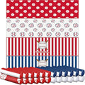 FuWeave 24 Pcs Sports Cooling Towels 40 x 12 Inch Baseball Basketball Softball Breathable Soccer Football Volleyball Microfiber Ice Towel Fast Drying for Party Favors Team Gift(Baseball 3)