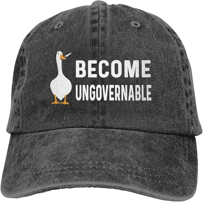 Funny Goose Hat Silly Goose On The Loose Hat Men Baseball Hats Funny Cap