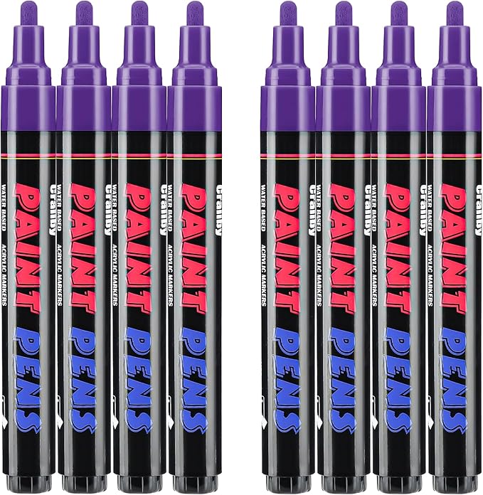 Purple Paint Pens Paint Markers by Craiiby
