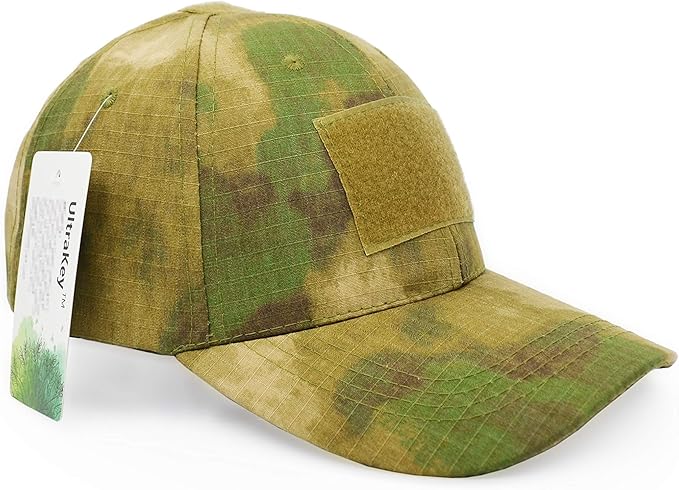 UltraKey Military Tactical Operator Cap, Outdoor Army Hat Hunting Camouflage Baseball Cap