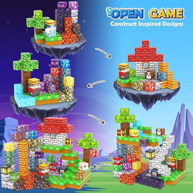 150PCS Magnetic Blocks Building Toys - Image 2