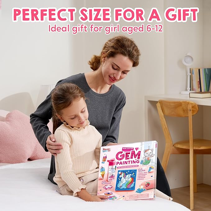 Klever Kits 16 Projects Gem Painting, Kids Diamond Gem Painting Kit - Image 5