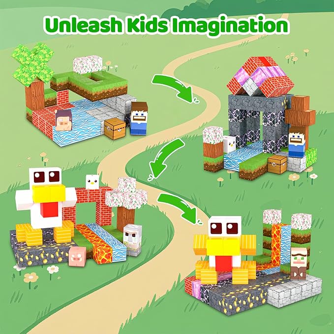 Magnetic Blocks, Stacking Magnets - Image 3