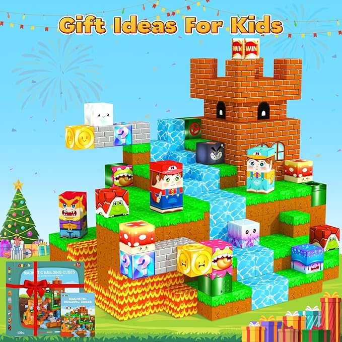 Magnetic Blocks Building Games Kids Toys - Image 6