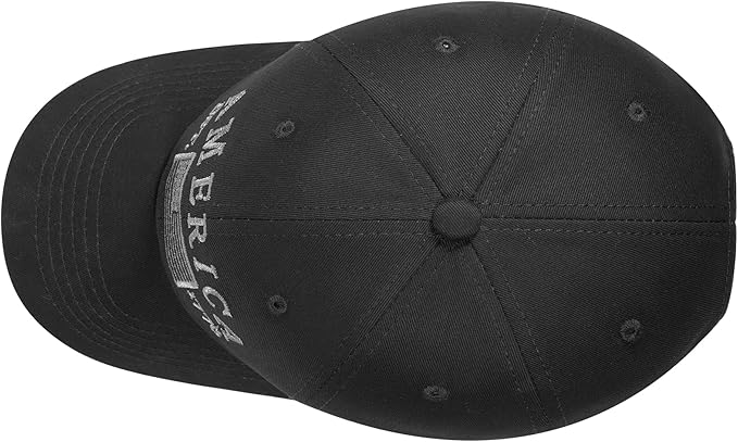 IIN American Flag Baseball Cap for Men Women Low Profile USA Army Tactical Operator Military Plain Dad Hat