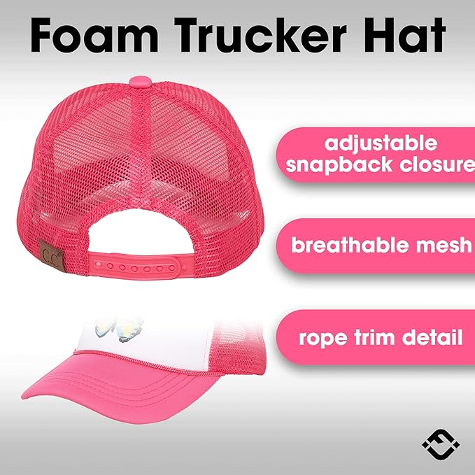 Funky Junque Premium Mesh Snapback Trucker Hat - Stylish Comfort for All - Patriotic, Humor & More