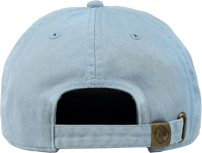 Cotton Baseball Cap Dad Hat – Washed Low Profile Adjustable Hat for Men Women Casual Outdoor Running Golf