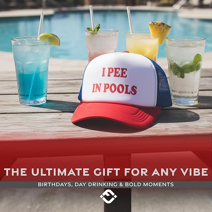 Funky Junque Premium Mesh Snapback Trucker Hat - Stylish Comfort for All - Patriotic, Humor & More