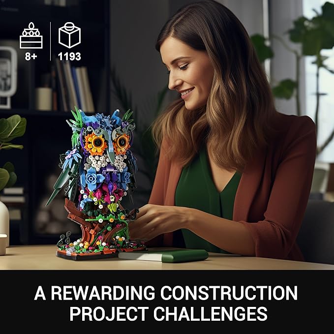Sillbird Flower Owl Building Sets - Image 5