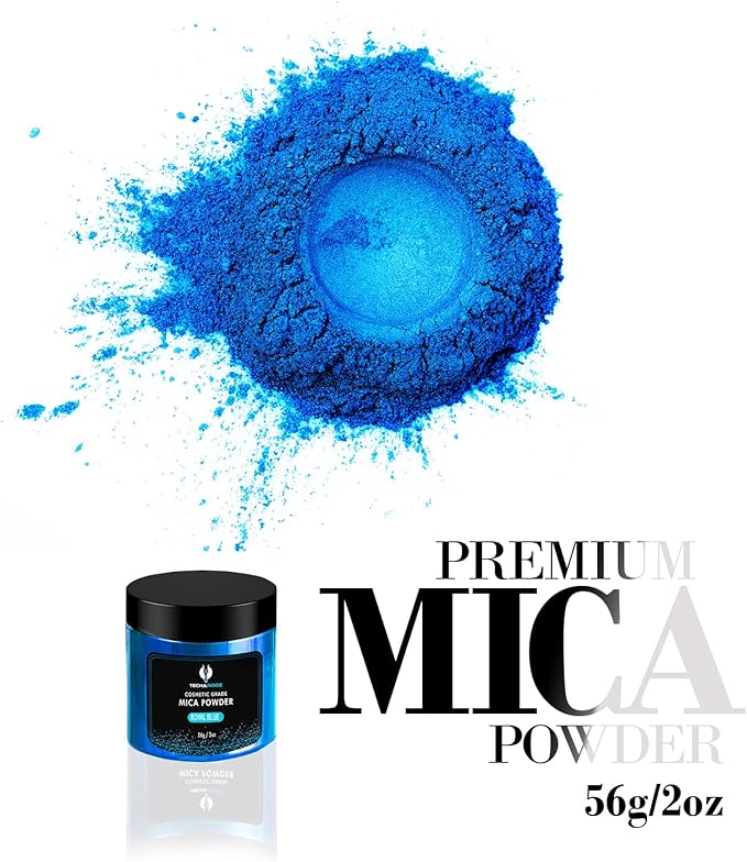 Royal Blue Mica Powder for Epoxy Resin 56g / 2oz. Jar - Image 2
