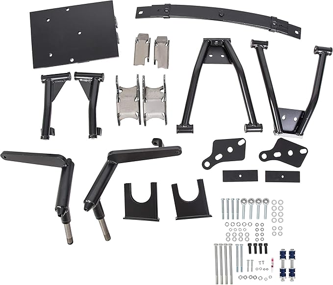ECOTRIC 6" Double A-Arm Golf Cart Lift Kit Compatible with 1982-2003 Club Car DS Electric&Gas