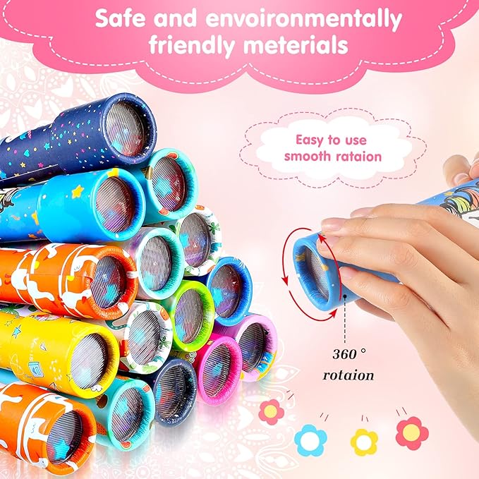 15 Pcs Classic Kaleidoscopes Kids Birthday Party Favor Old Fashioned Vintage - Image 3