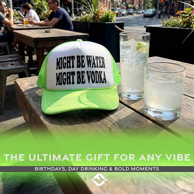 Funky Junque Premium Mesh Snapback Trucker Hat - Stylish Comfort for All - Patriotic, Humor & More