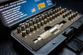 HDIDS509 Hammerless Metal Stamping Kit, 3/16" 39-Piece Alphanumeric Steel Stamps by SpringTools