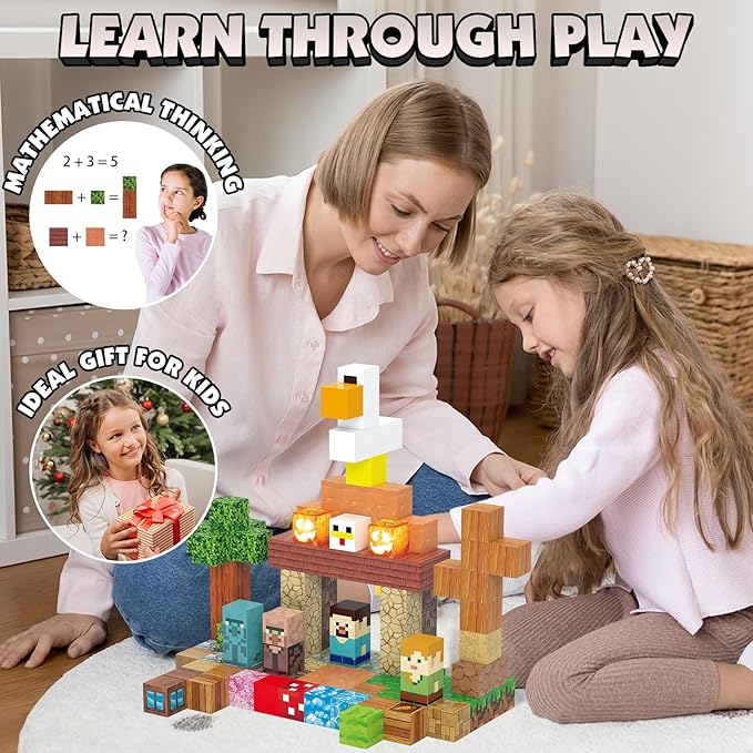 Magnetic Blocks Toy Building Set - Image 5