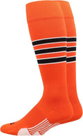 MadSportsStuff Softball Socks Baseball Socks | White & Team Colors | USA Made | Sizes for Girls, Youth Boys, Men & Women