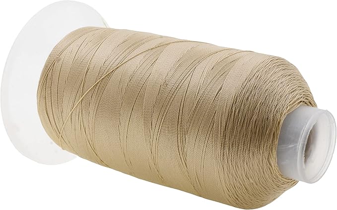 Mandala Crafts Beige Heavy Duty Thread -1500 Yds Tex 90 Thread - Image 2