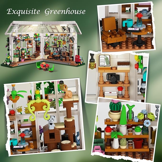 HOGOKIDS Flower House Building Set - Image 4