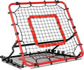 Storgem Baseball Softball Rebounder Net, Pitch Back Rebound Net,Soccer Rebound Net, Fielding Rebounder,Double Sided Adjustable Multi-Sports Pitching Rebound Net for Throwing Practice