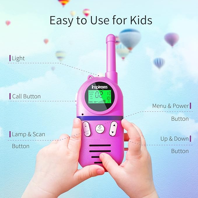 Walkie Talkies for Kids Rechargeable, Toys for Boys and Girls Ages 3-12 - Image 2