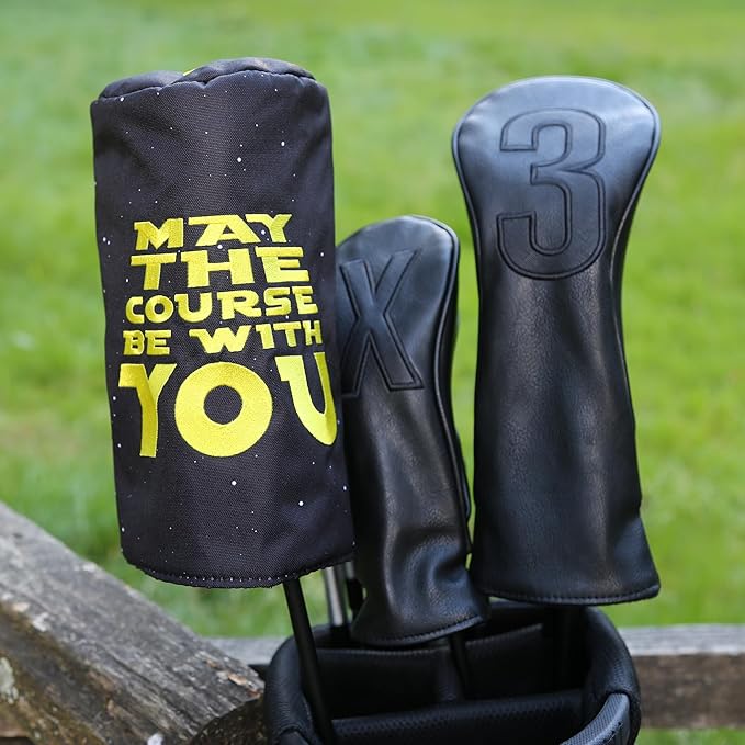 Driver Headcover - Barrel Style Driver Head Cover, Golf Club Covers - Funny Golf Gift & Unique Golf Accessories for Men and Women Golfers