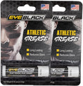 EyeBlack BattlePaint – Bright Colored Under Eye Black Grease for Pro Athletes and Super Fans – Baseball, Softball, Football – 2 Sticks