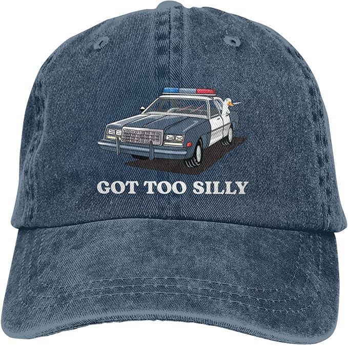 Funny Goose Hat Silly Goose On The Loose Hat Men Baseball Hats Funny Cap