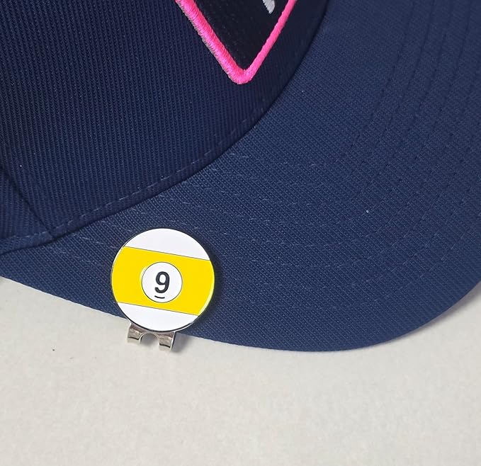Funny & Unique Golf Ball Markers with Hat Clip – Creative Icon Designs for Golfers – Golf Accessories & Gifts